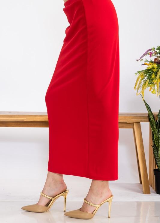 Kohls red pencil skirt best sale