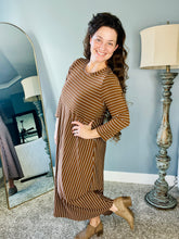 Everyday Style Dress- Capuccino Brown