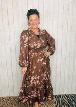 Julia Frilled Floral Dress