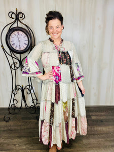 Cheri Patchwork Dress