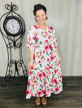 Jenna Ivory & Floral Dress