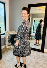 Feminine & Fabulous Gray Animal Print Tunic