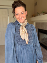 Bohemian Geometric Print Scarf