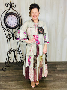 Cheri Patchwork Dress