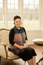 Boho Patchwork Button Down Top