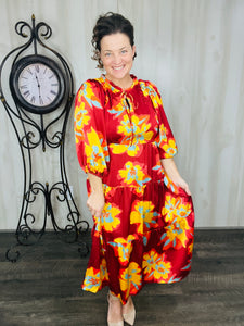 Marissa Floral Boho Dress
