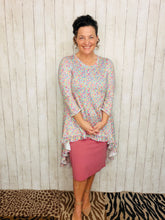 High-Low Tunic -Spring Animal Print