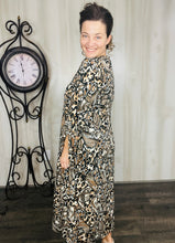 Miss Regina Animal Print Dress