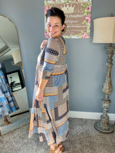 Tonya Marie Tiered Dress-Patchwork