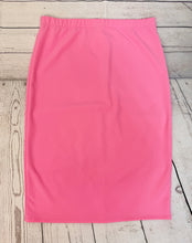 Miss Amy Thicker Fabric Pencil Skirt- (Regular & Plus) Pink (27"-29" Length)