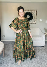 PREORDER: Lovely In Green- Modest Square Neckline Dress