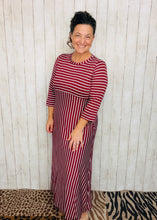 Everyday Style Dress- Burgundy
