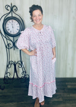 Sabrina Ivory & Fuchsia Floral