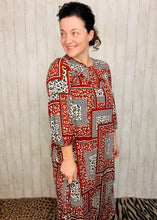 Maddie Patchwork & Leopard Dress