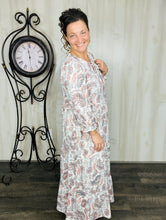 Connie Soft Paisley Dress