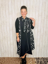 Black & White High Class Dot Vest