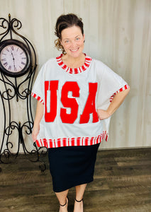USA Loose Fit Top