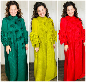 The Flower Dress- 8 Different Color Options!