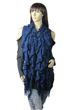 Ruffled Classic Oblong Soft Scarf