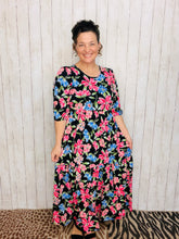 Jenna Black & Floral Dress