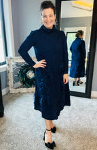 Jada One Size Textured & Petal Dress