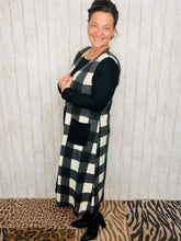 Buffalo Plaid Cardigan (White or Red)