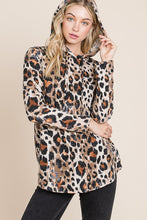 Leopard Print Hoodie