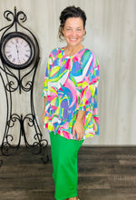 Jordan Tropical Multi-Color Top