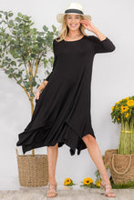 Jennifer High-Low Handkerchief Style Dress