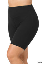 Brushed Coverage Shorts-Black