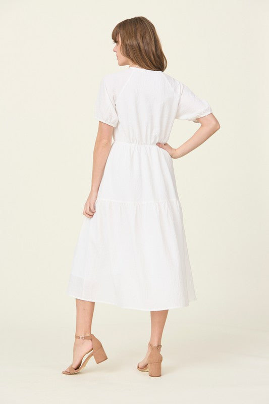 Snow White Midi Dress Snow White Midi Dress