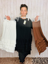 Darla Ruffle Skirt Extender-Brown