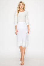 Jessie Lace Skirt Extender- White
