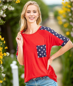 The Red, White & Blue Top