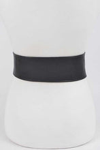 Black Rhinestone Buckle Fashion Belt- PLUS