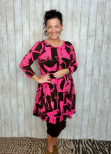 Pink & Brown Love Tunic
