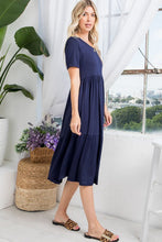 All Day Style Dress- Navy