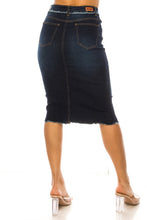 Katrina Dark Indigo Jean Skirt