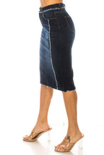 Katrina Dark Indigo Jean Skirt