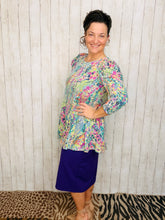 Purple Mix Wildflower Tunic