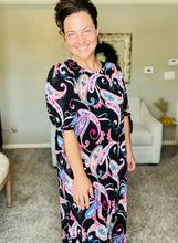 Regina Black & Paisley Dress