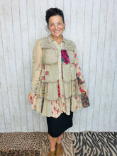 Artisan Embroidered Patchwork Tunic Top