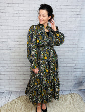 Hannah Black & Vintage Boho Dress