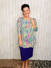 Purple Mix Wildflower Tunic