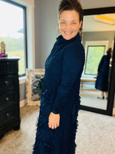 Jada One Size Textured & Petal Dress