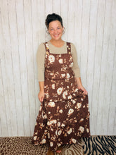 Fall Floral Ribbed Jumper