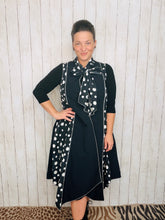 Black & White High Class Dot Vest