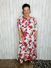 Sabrina Ivory & Rose Dress