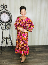 Hannah Fall Floral Dress