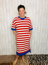 Patriotic Knit Midi Dress